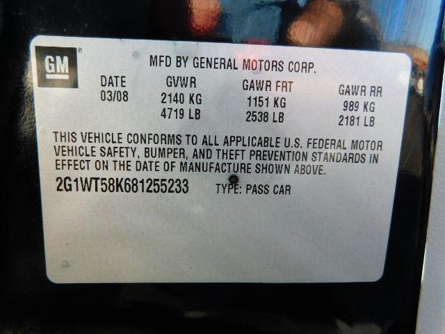 Chevrolet Impala 4dr Sdn 3.5L LT 2008