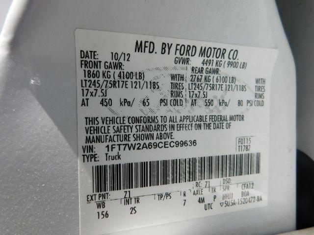 Ford Super Duty F-250 SRW 2WD Crew Cab 156" King Ranch 2012