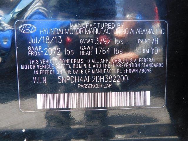 Hyundai Elantra 4dr Sdn Auto GLS PZEV (Alabama Plant) 2013