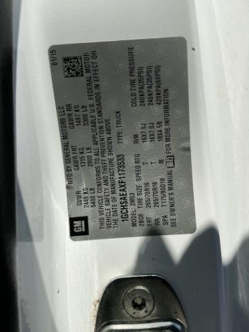 Chevrolet Colorado 2WD Ext Cab 128.3" WT 2015