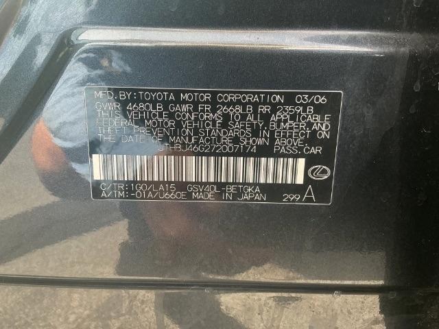 Lexus ES 350 4dr Sdn 2007