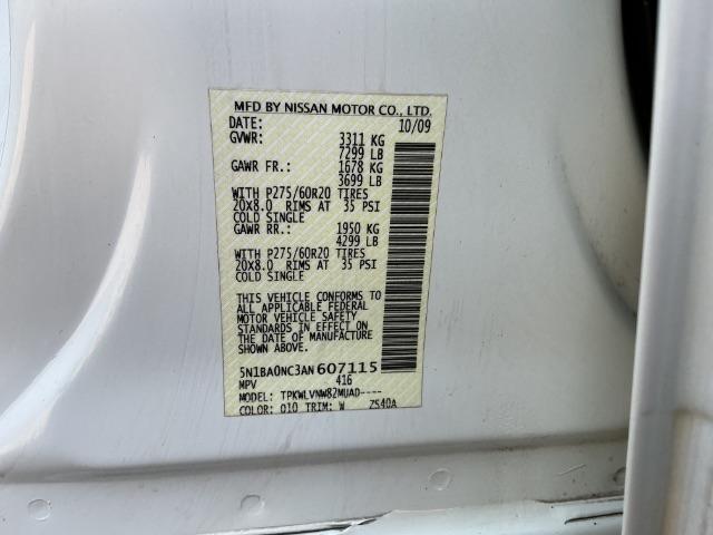 Nissan Armada 4WD 4dr Titanium 2010