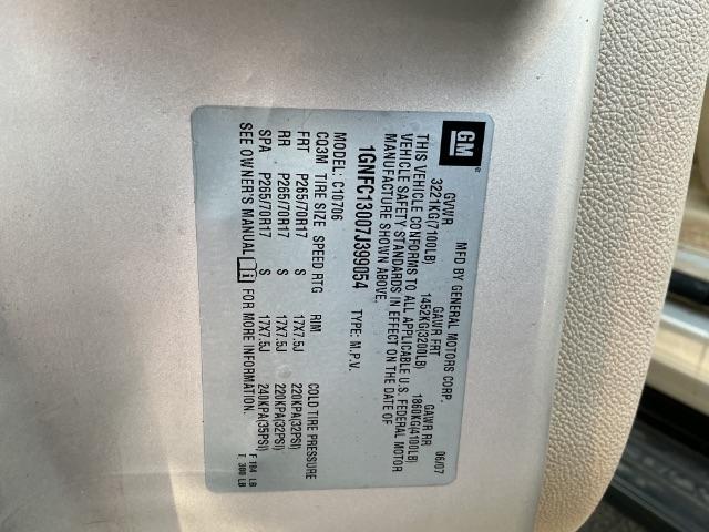 Chevrolet Tahoe 2WD 4dr 1500 LS 2007