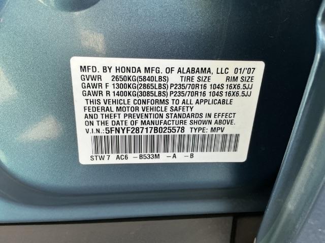 Honda Pilot 2WD 4dr EX-L w/Navi 2007