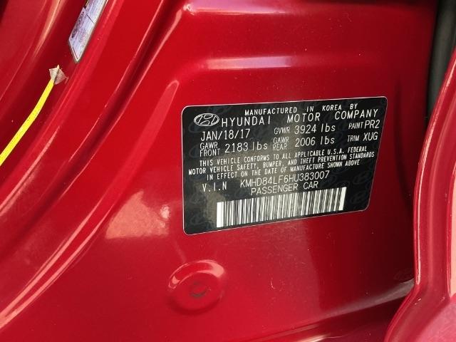 Hyundai Elantra SE 2.0L Auto (Ulsan Plant) 2017