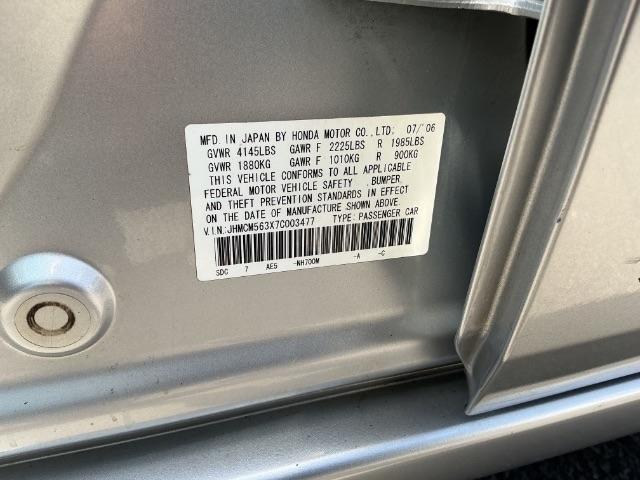 Honda Accord Sdn 4dr I4 AT LX SE 2007