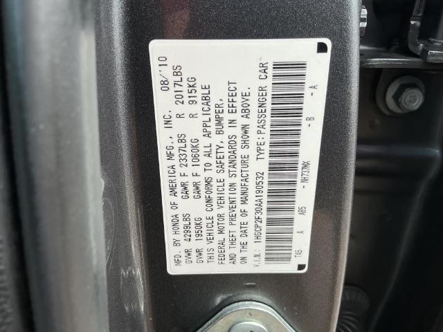 Honda Accord Sdn 4dr I4 Auto LX 2010