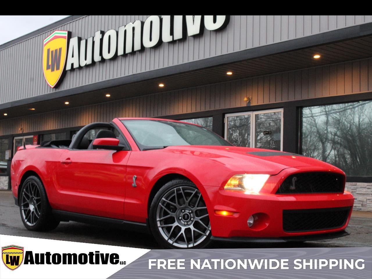 2012 Ford Mustang 2dr Conv Shelby GT500