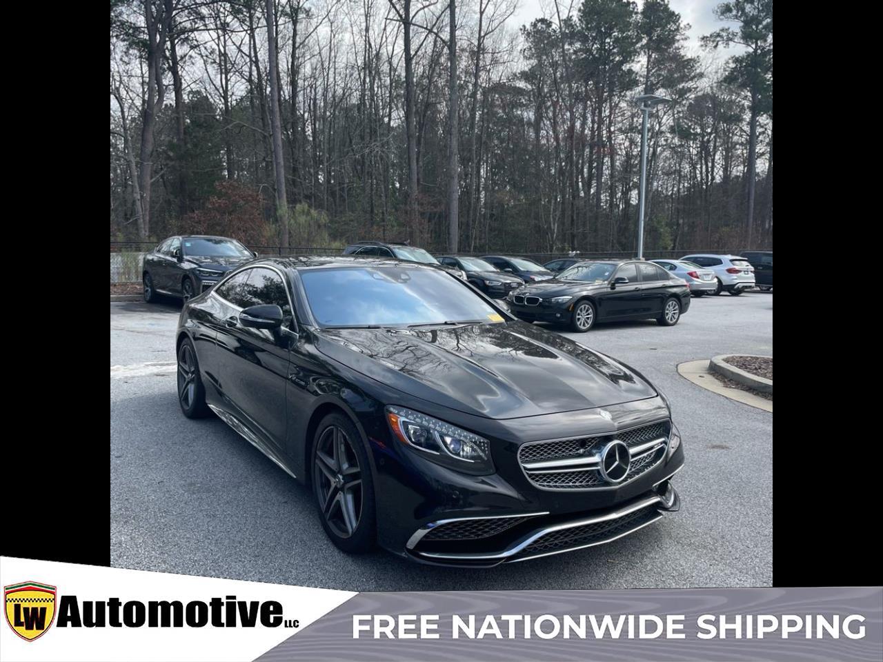 2016 Mercedes-Benz S-Class 2dr Cpe AMG S 65 RWD