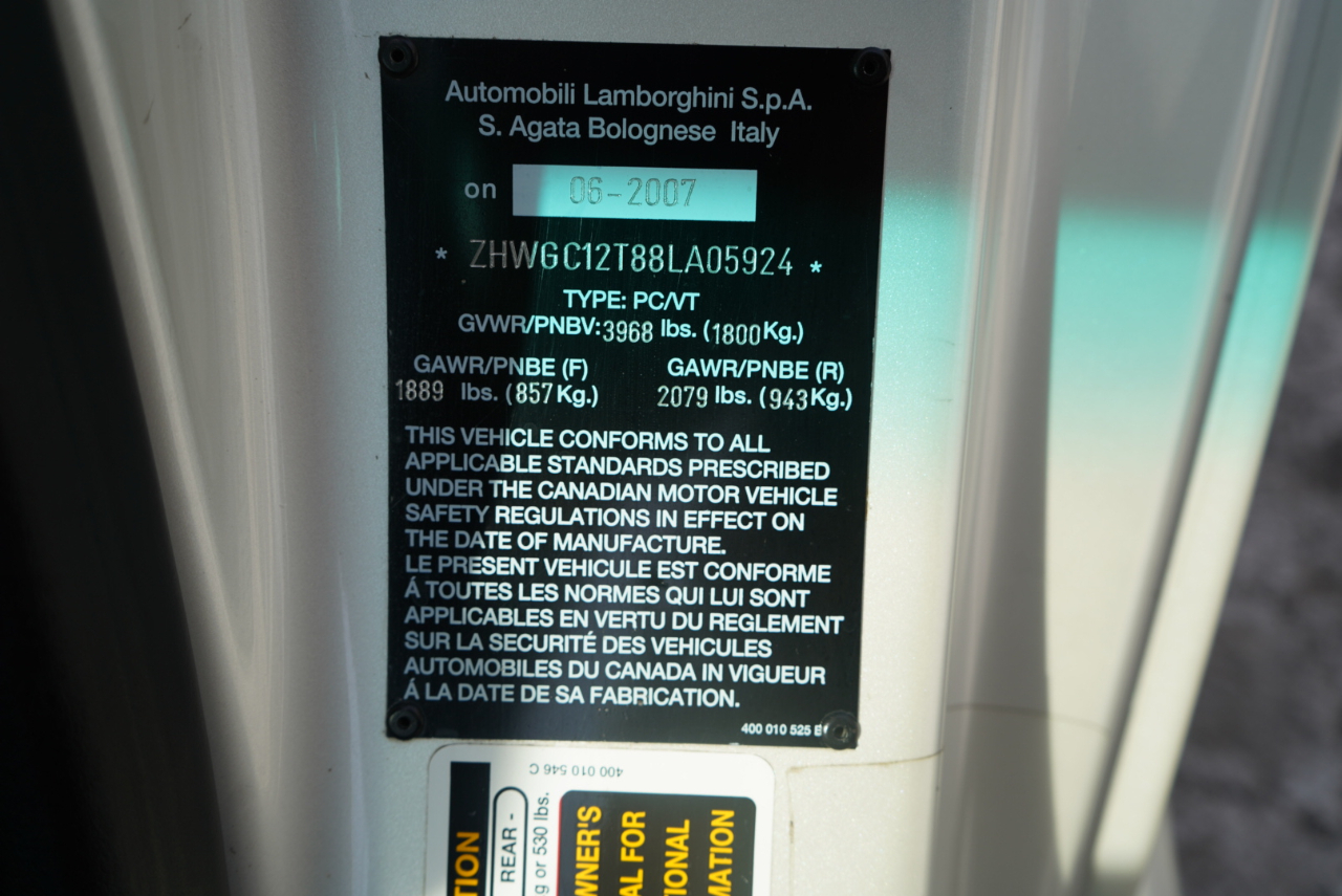 Lamborghini Gallardo 2dr Cpe 2008