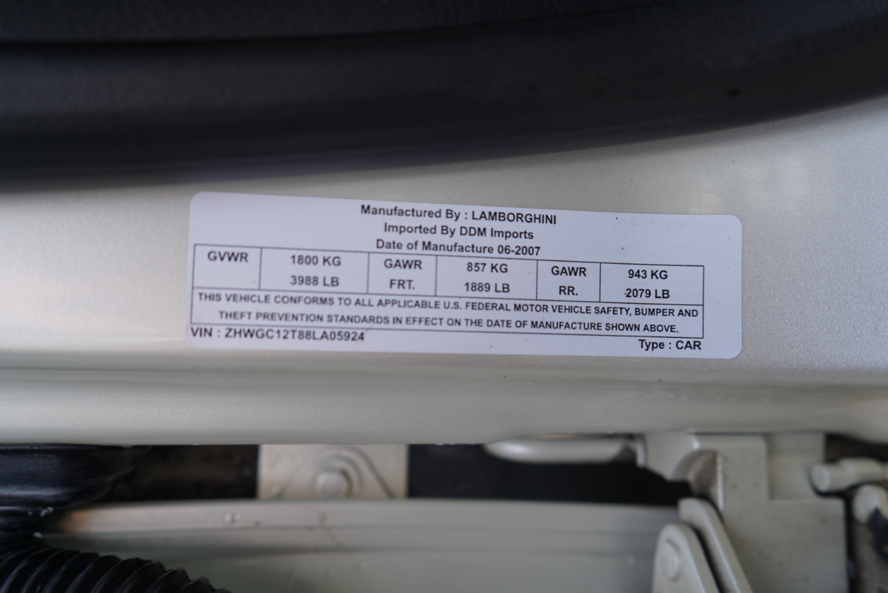 Lamborghini Gallardo 2dr Cpe 2008