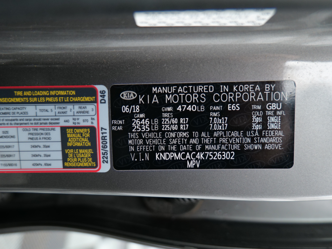 Kia Sportage LX AWD 2019 Kia Sportage LX AWD 2019