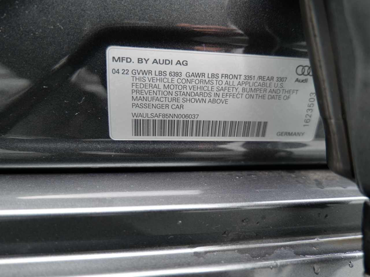 Audi S8 4.0 TFSI 2022 Audi S8 4.0 TFSI 2022