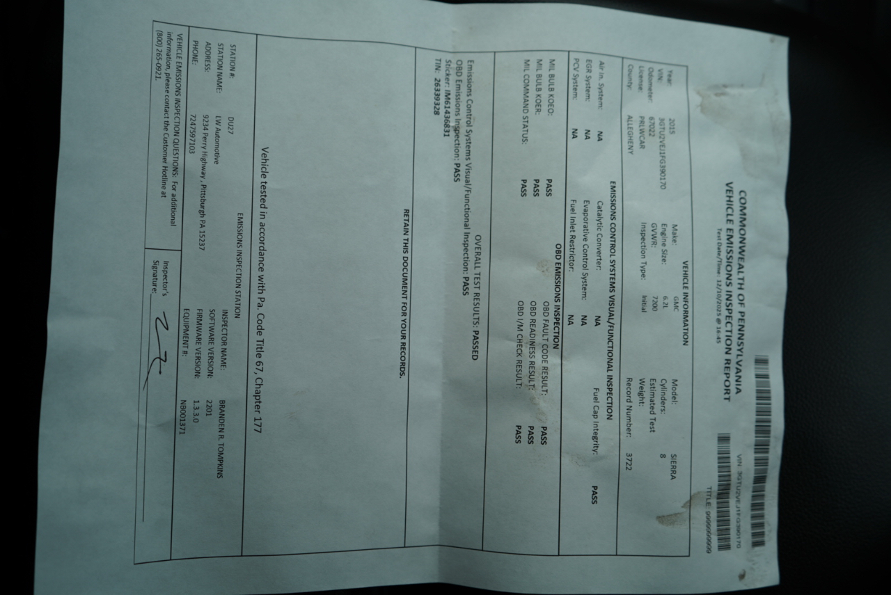 GMC Sierra 1500 4WD Crew Cab 143.5" SLT 2015