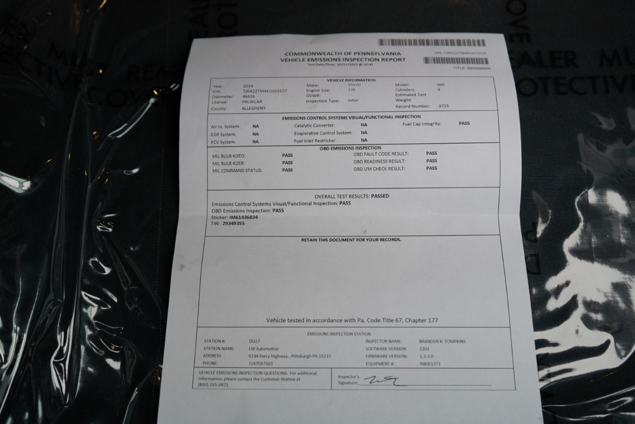 Volvo S60 T6 AWD R-Design 2019