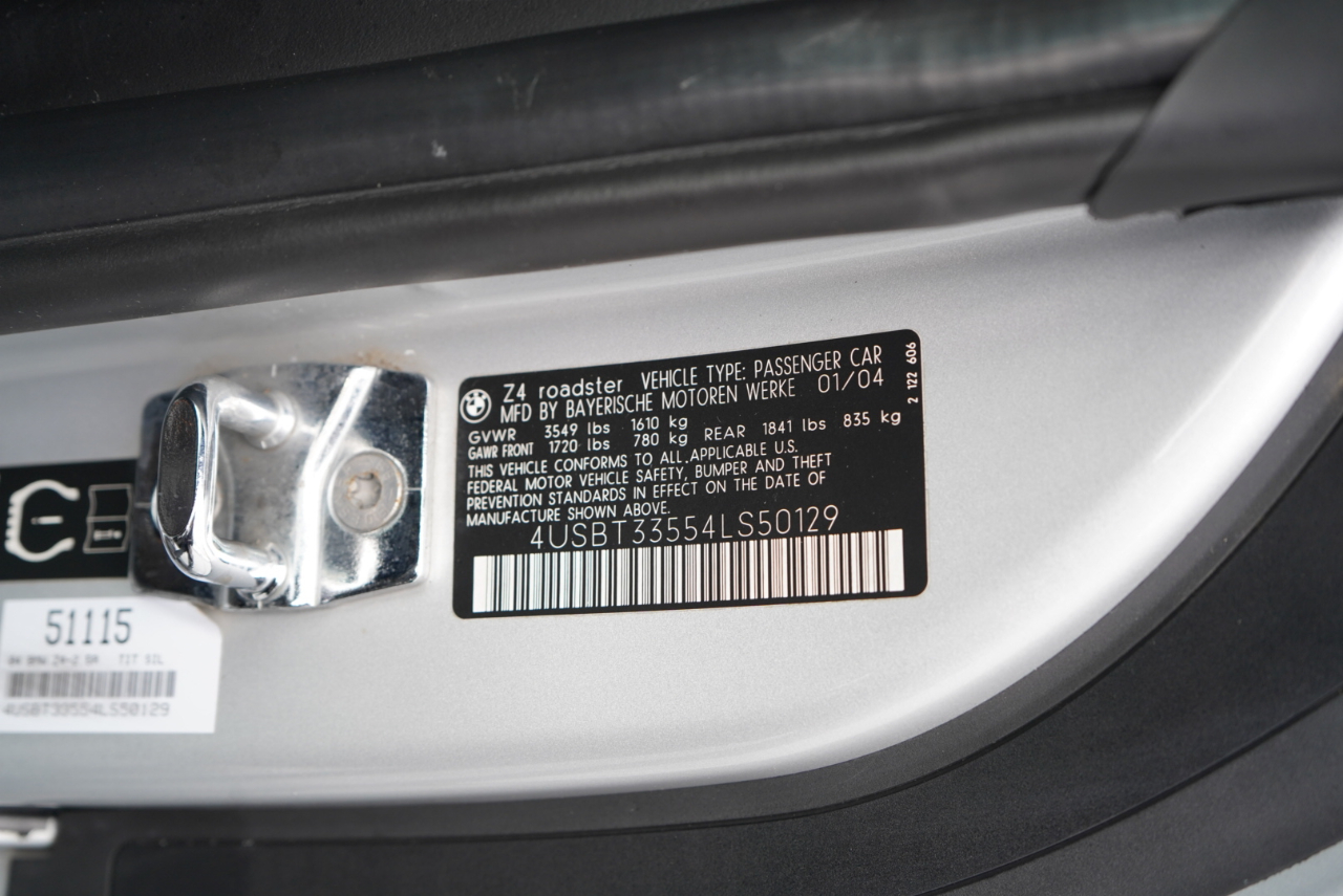 BMW Z4 2dr Roadster 2.5i 2004