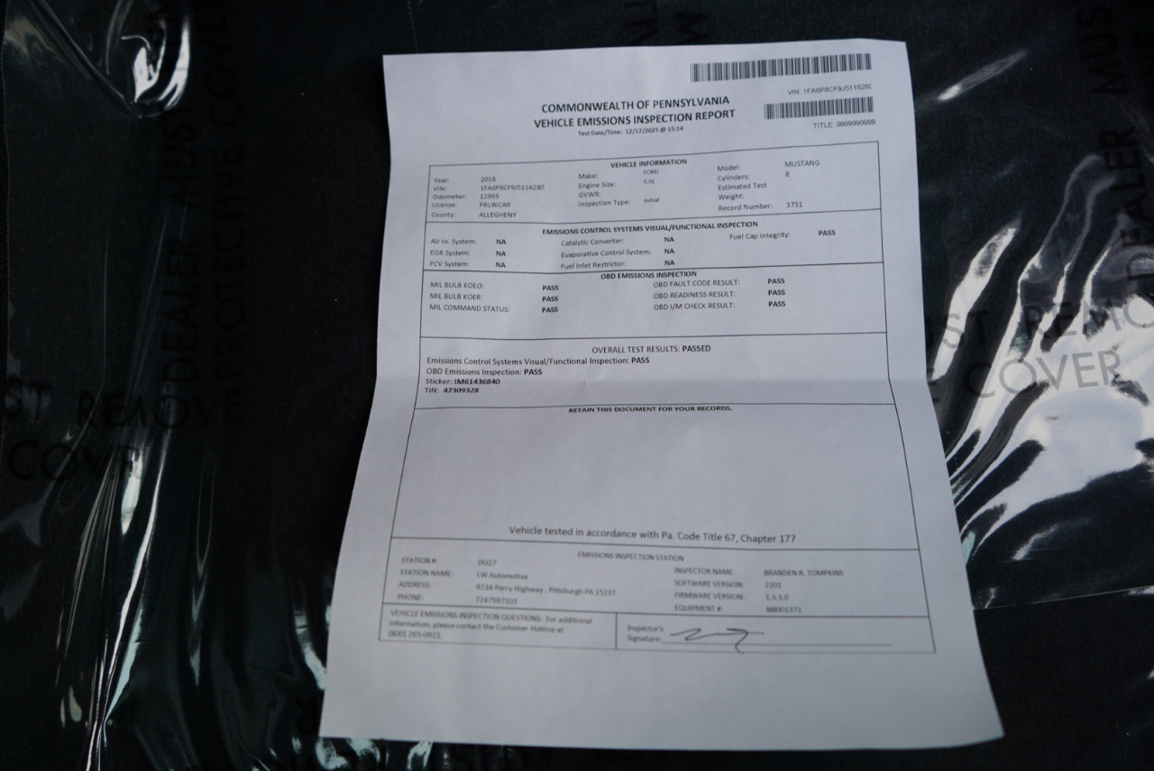 Ford Mustang GT Fastback 2018