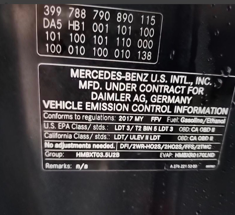 Mercedes-Benz GLE GLE 350 4MATIC SUV 2017