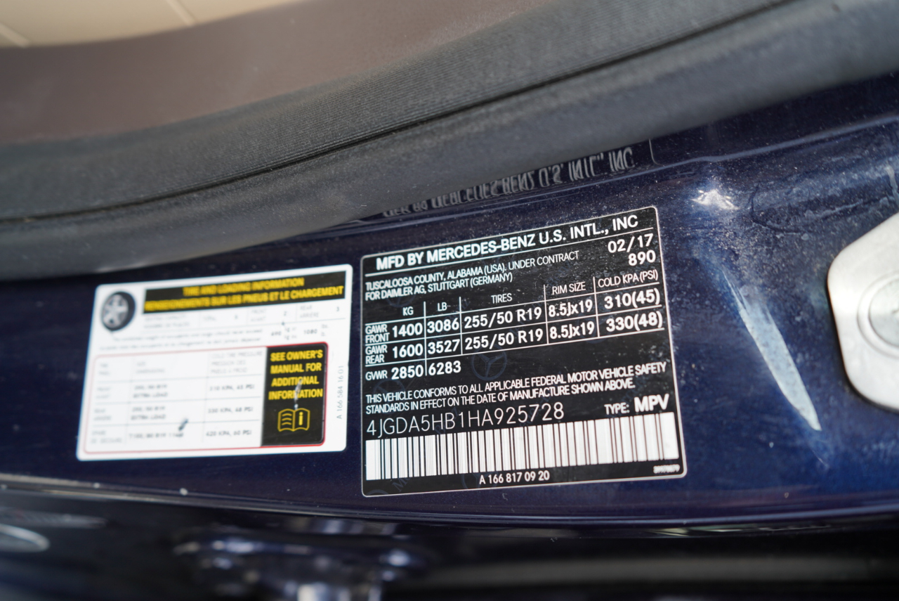 Mercedes-Benz GLE GLE 350 4MATIC SUV 2017