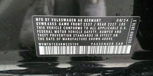 Volkswagen Golf R 2.0T Manual 2024