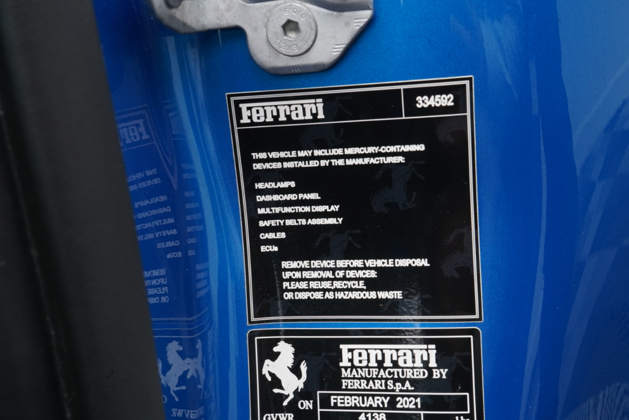 Ferrari F8 Tributo Coupe 2021