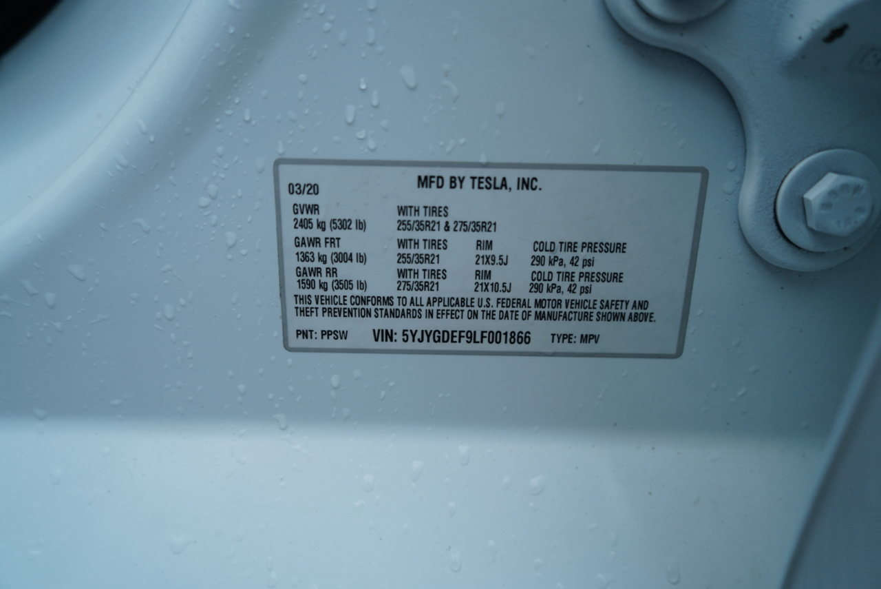 Tesla Model Y Performance AWD 2020