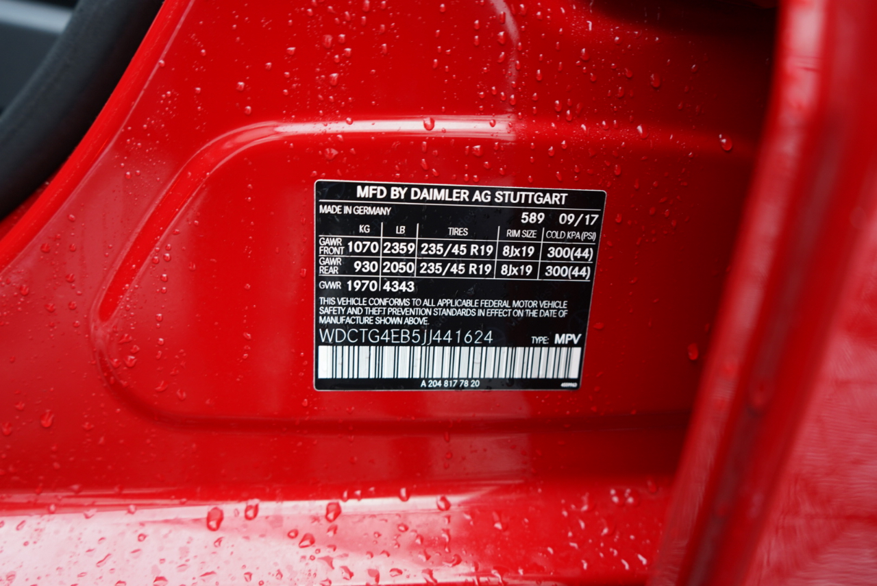 Mercedes-Benz GLA GLA 250 SUV 2018