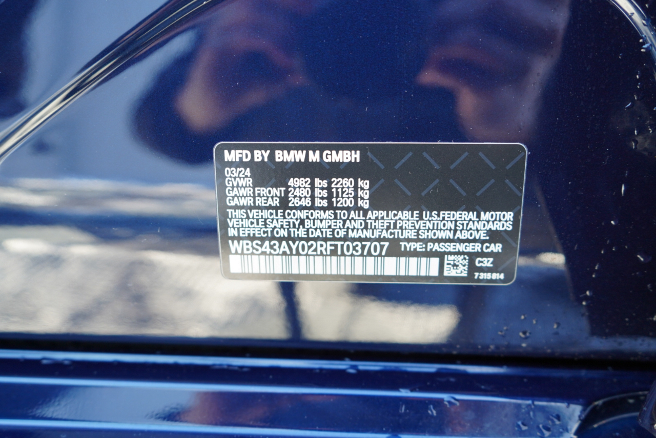 BMW M3 Competition xDrive Sedan 2024