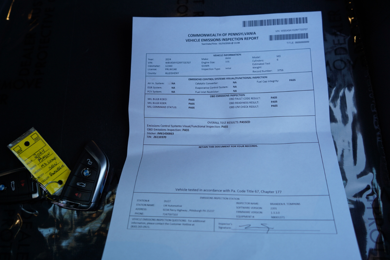 BMW M3 Competition xDrive Sedan 2024