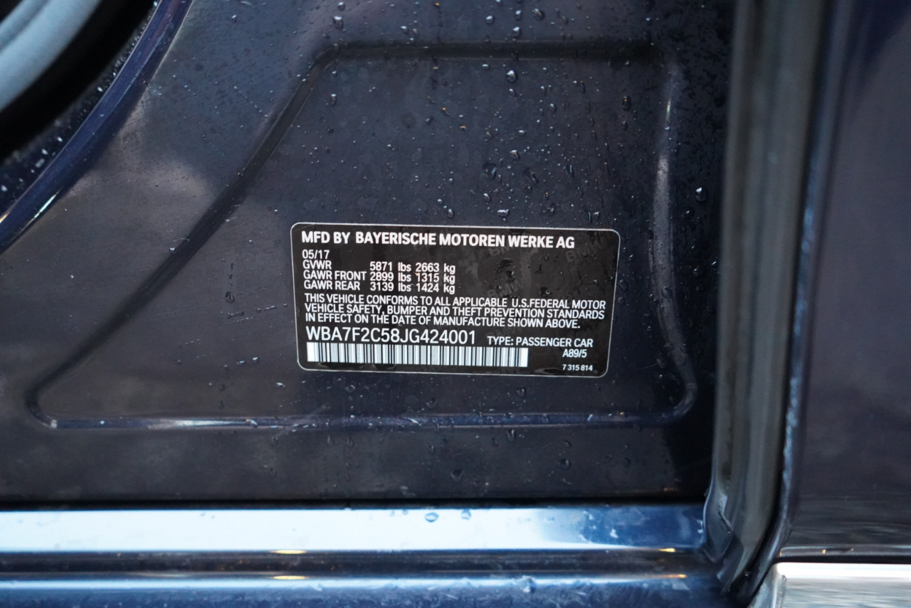 BMW 7 Series 750i xDrive Sedan 2018