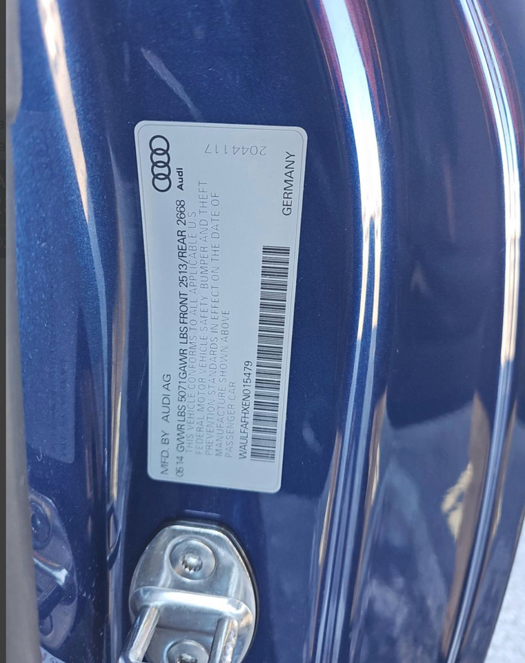 Audi A5 2dr Cabriolet Auto quattro 2.0T Premium Plus 2014