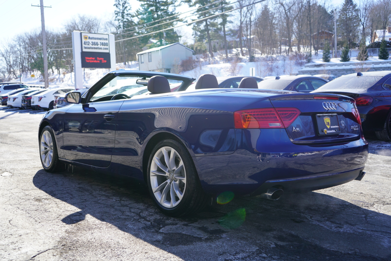 Audi A5 2dr Cabriolet Auto quattro 2.0T Premium Plus 2014