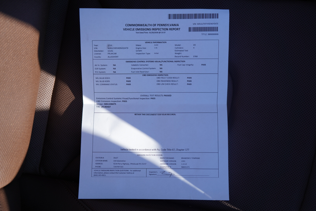 Audi A5 2dr Cabriolet Auto quattro 2.0T Premium Plus 2014