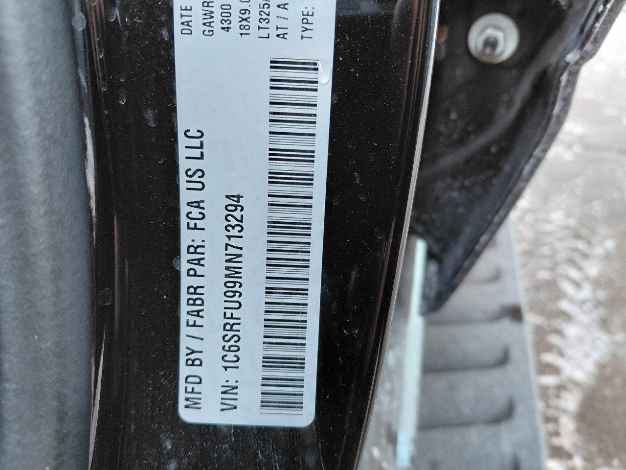 RAM 1500 TRX 4x4 Crew Cab 5'7" Box 2021