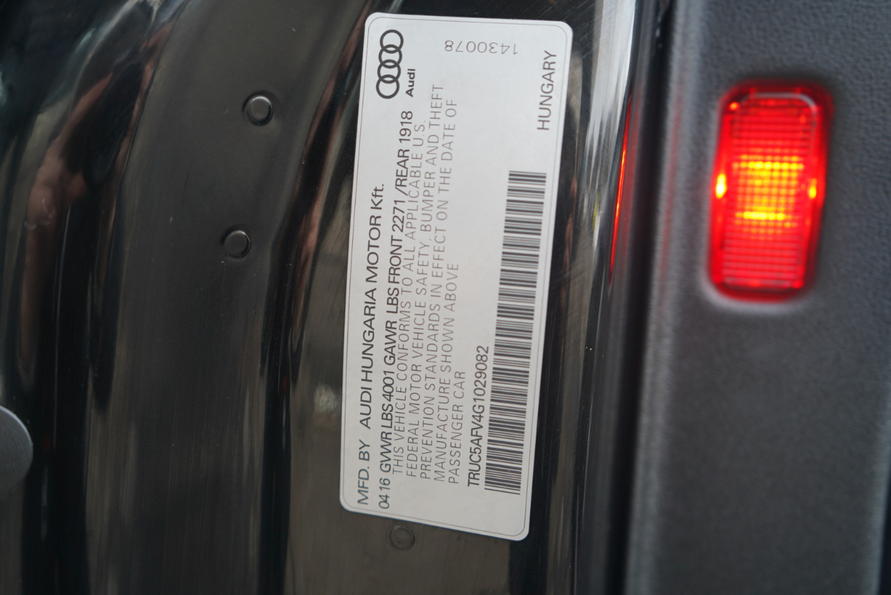 Audi TT 2dr Cpe S tronic quattro 2.0T 2016