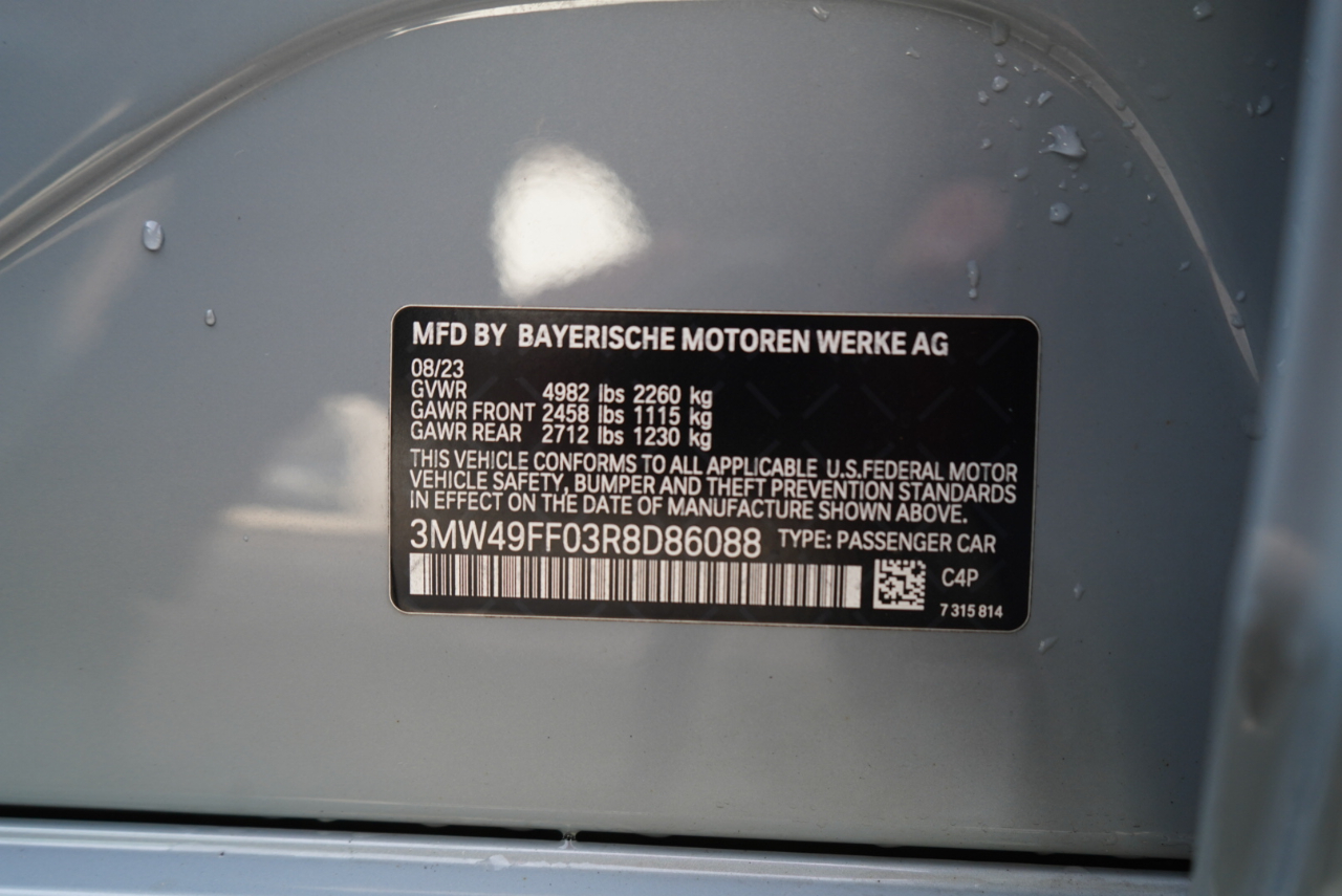 BMW 3 Series M340i xDrive Sedan 2024