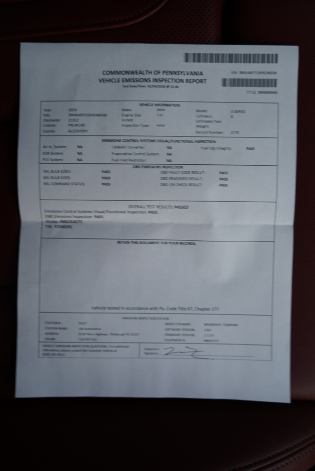 BMW 3 Series M340i xDrive Sedan 2024