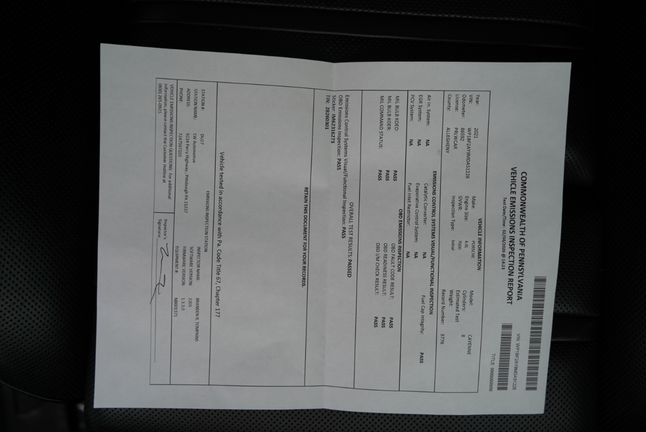 Porsche Cayenne Turbo Coupe AWD 2021