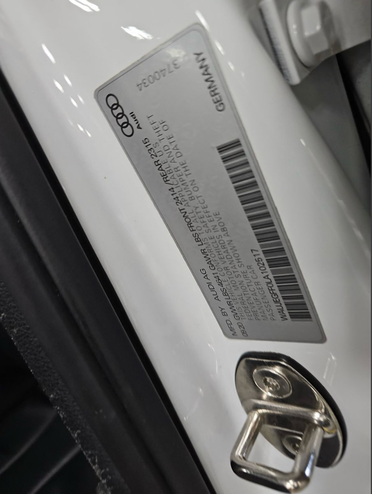 Audi A3 Sedan S line Premium Plus 45 TFSI quattro 2020