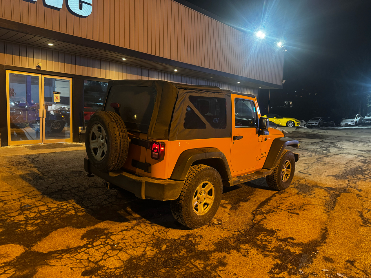 Jeep Wrangler 4WD 2dr Sport 2012