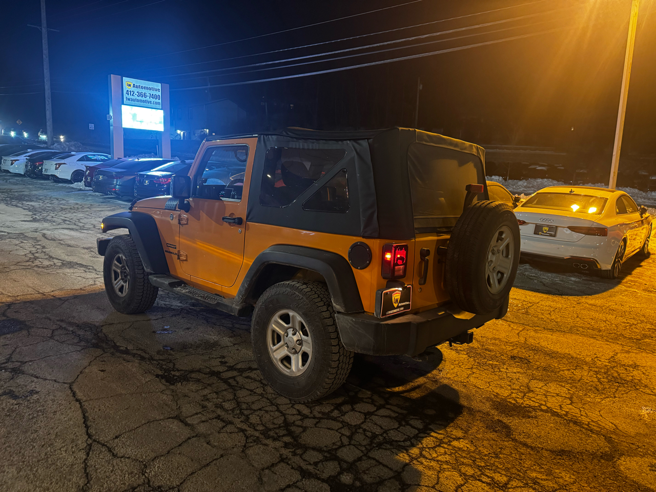 Jeep Wrangler 4WD 2dr Sport 2012