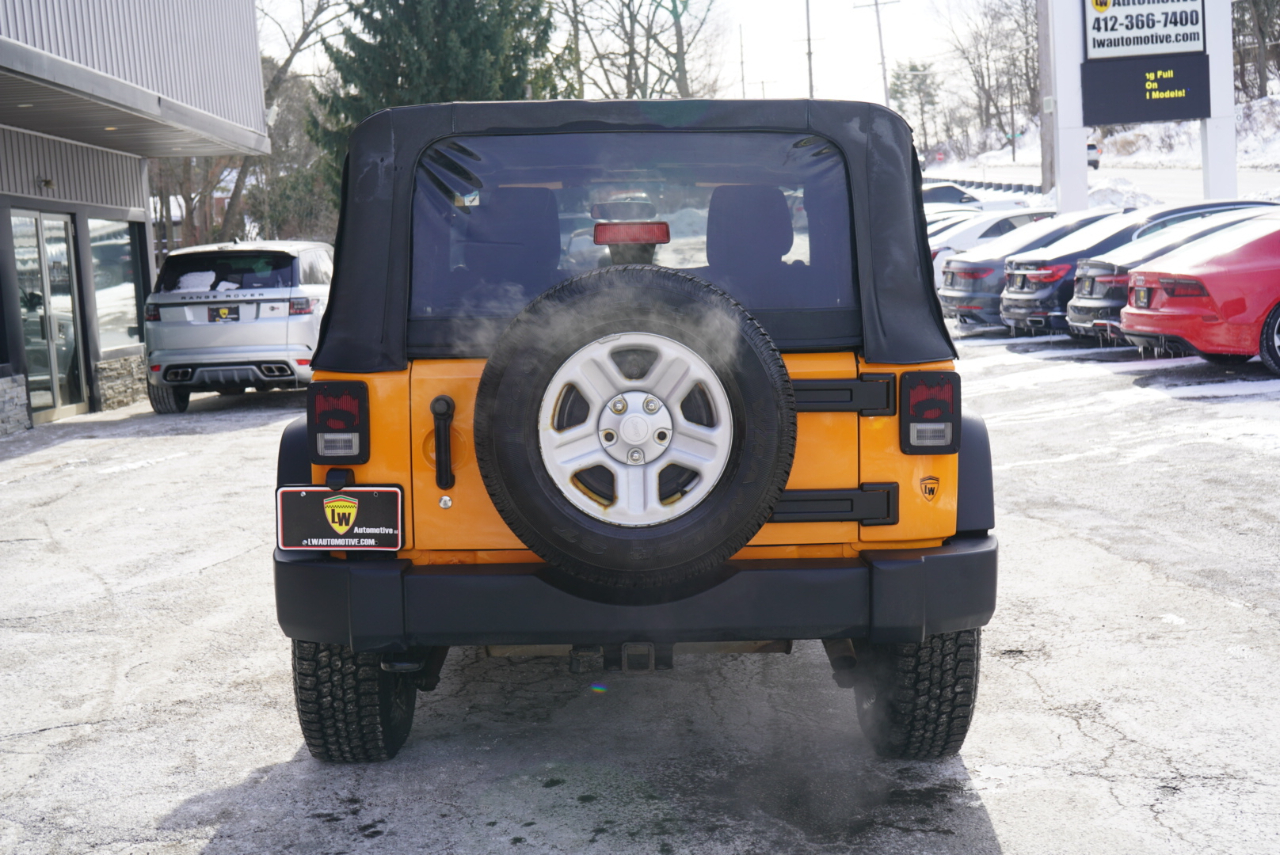 Jeep Wrangler 4WD 2dr Sport 2012