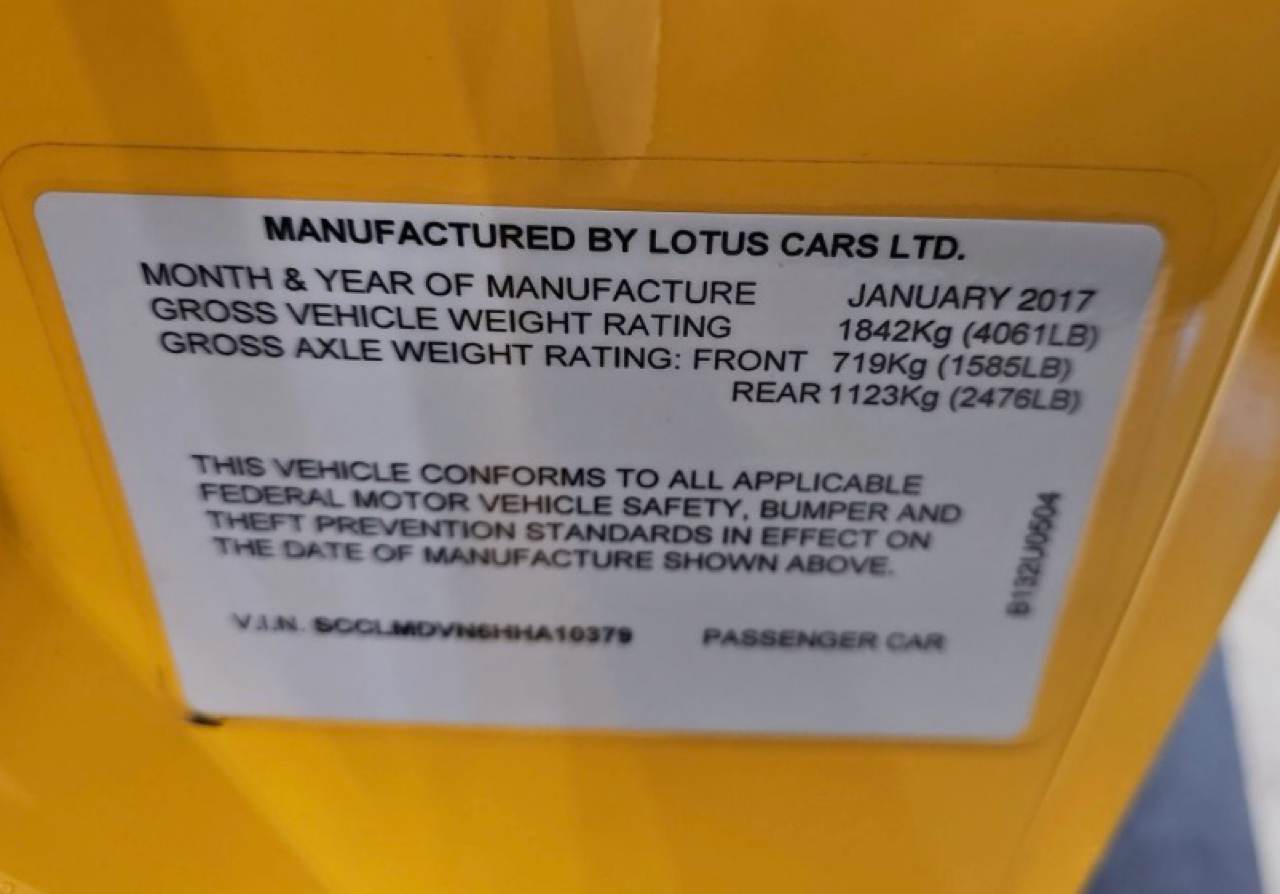 Lotus Evora 400 Coupe 2017