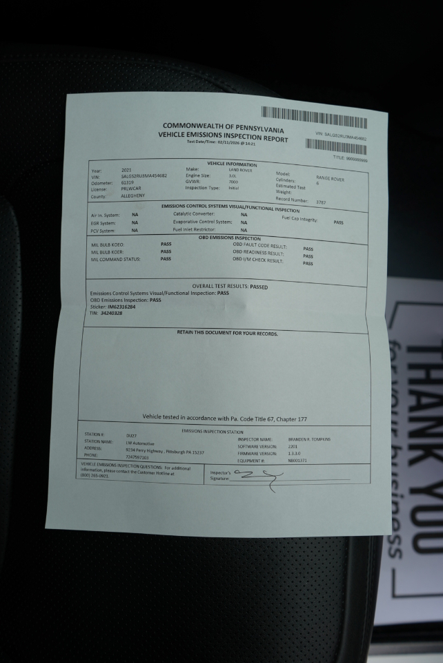 Land Rover Range Rover Westminster SWB 2021