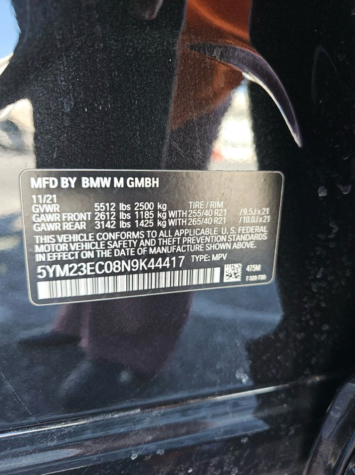 BMW X4 M Sports Activity Coupe 2022