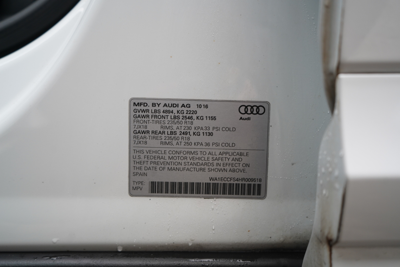 Audi Q3 2.0 TFSI Premium quattro AWD 2017