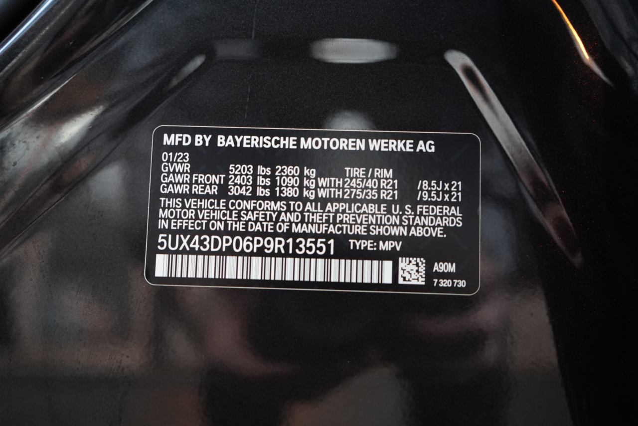 BMW X3 sDrive30i Sports Activity Vehicle 2023