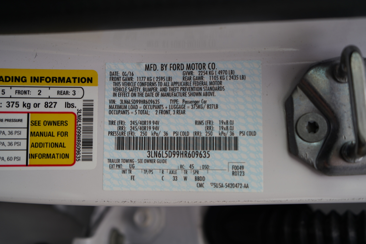 Lincoln MKZ Select AWD 2017