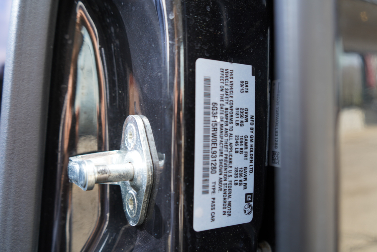 Chevrolet SS 4dr Sdn 2014