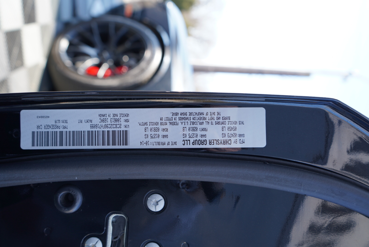 Dodge Challenger 2dr Cpe SRT Hellcat 2015